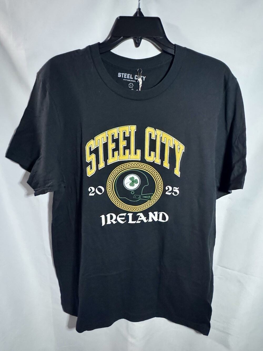 Pittsburgh Steelers Steel City Brand - Ireland 2025 T-Shirt L